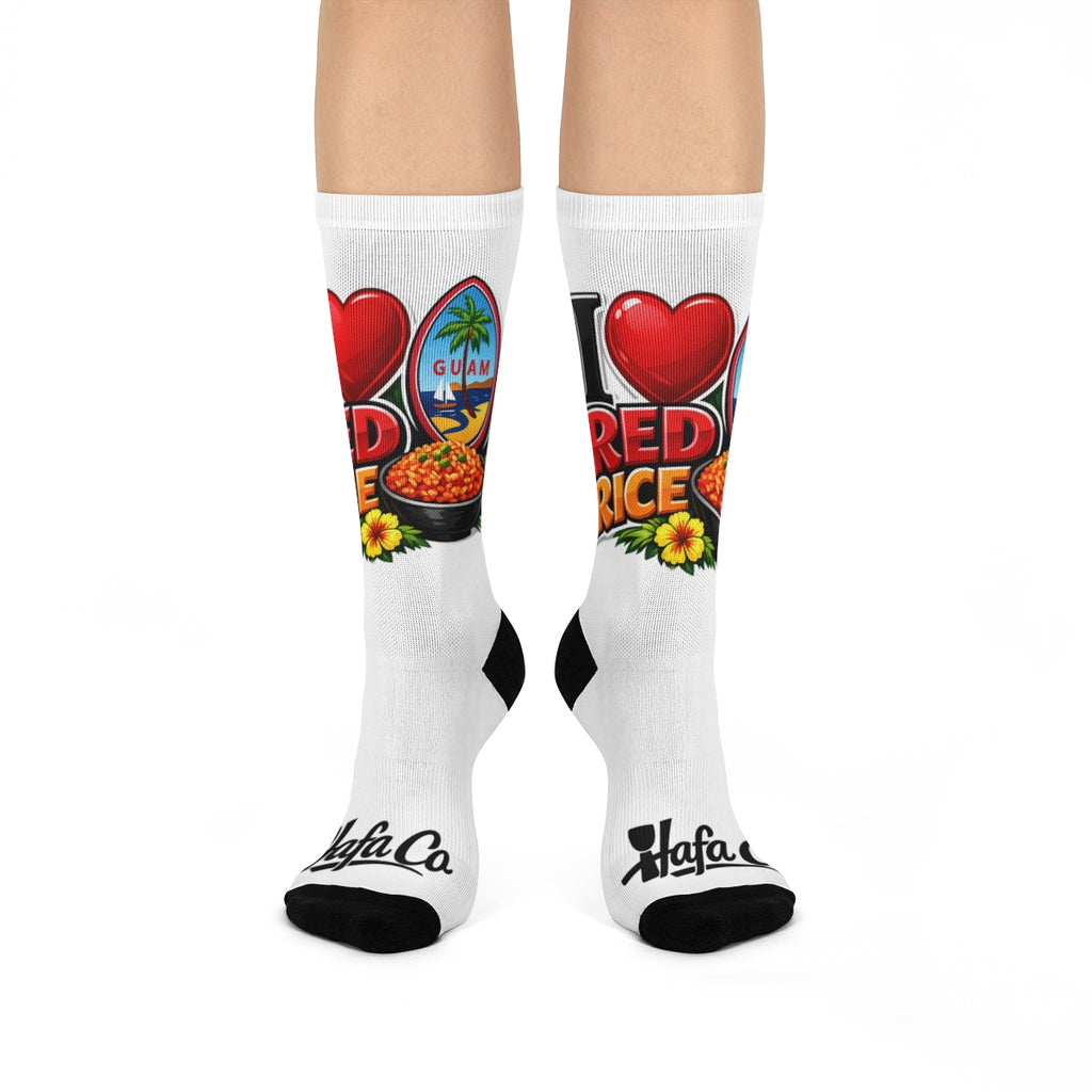 I ❤️ Red Rice Performance Socks