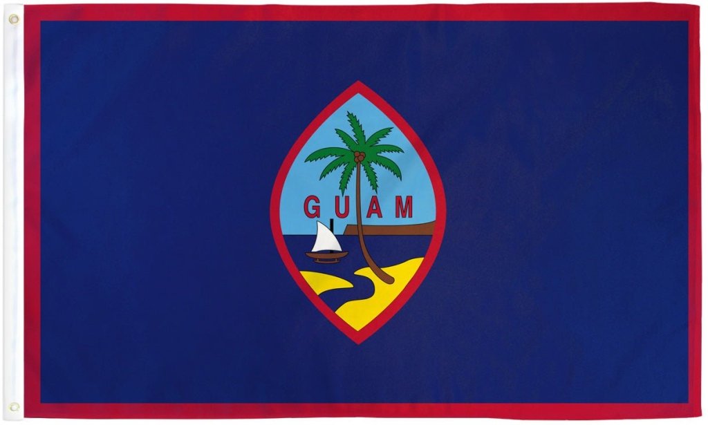GUAM FLAG 3X5FT